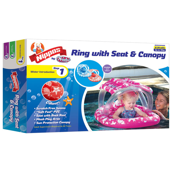 Nippas Ring with Seat & Canopy – Mornington Pool and Spa Superstore